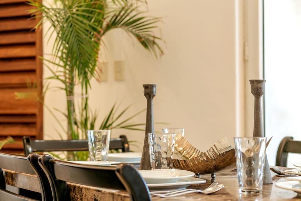 Luxury 5-Br Beachfront Home In Tulum Casa Sofia Gato Экстерьер фото